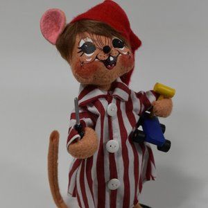Annalee Christmas Toy Maker Mouse